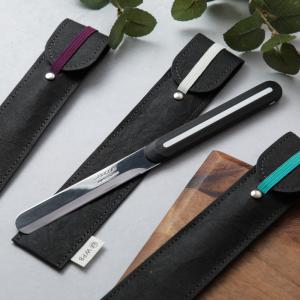ARCOS ナイフ&ケース テーブルナイフ 専用ナイフケース付き 波刃 アウトドア 食洗器対応 スペイン製｜mikura