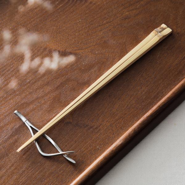 白竹天節先削箸 竹箸 天然竹 24cm 公長斎小菅 おはし 日本製