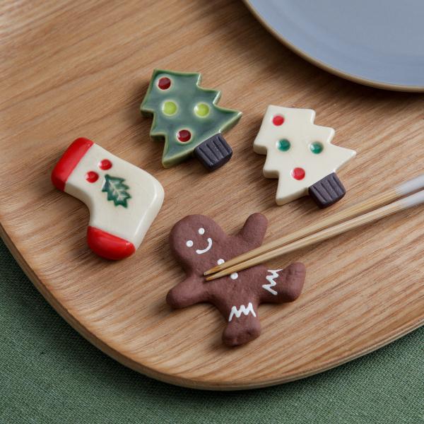 クリスマス 箸置き 4個セット 化粧箱入り newitem