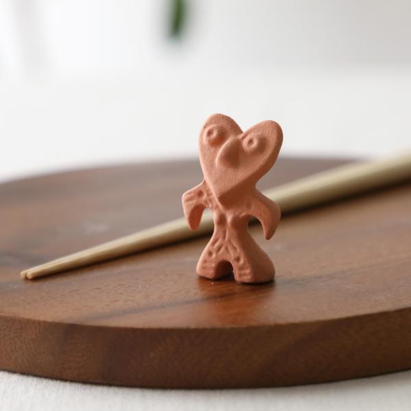 箸置き HEART（ハート型土偶）