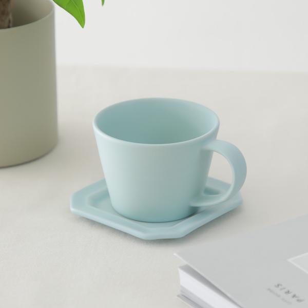 SAKUZAN Sara カップ＆ソーサー（スクエア）セット 作山窯