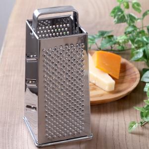パール金属 チーズおろし器 チーズロワイヤル エッチング4面チーズ