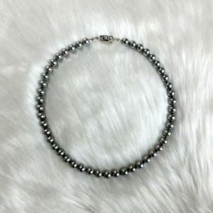 マジョリカパール　ネックレス　イヤリング　セット マジョリカパール ネックレス イヤリング セット シルバー/25