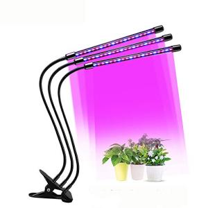 XINBAOHONG 植物育成ライト led パネル ライト スタンド 観葉植物 ライト 3ヘッド フルスペクトル 省エネ 60個LED USB