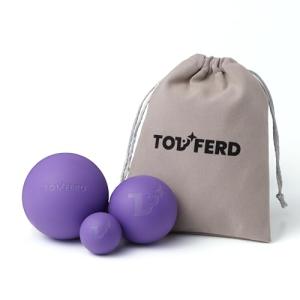 【トップインフルエンサー愛用】 TOPFERD マッサージボール 筋膜リリース トリガーポイント ツボ押し ストレッチ 3個セット