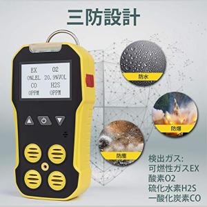 BOSEAN複合ガス測定器 ポータブル 4?i...の詳細画像3
