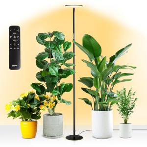 chiphy 植物育成ライト植物成長ライトled 室内植物栽培 高さ調節可能 175cm 屋内園芸 水生植物栽培 大/小型植物用… (175cm