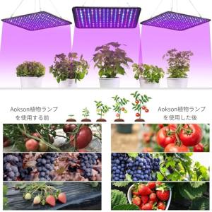 Aokson 植物育成ライト パネル 256 ...の詳細画像5