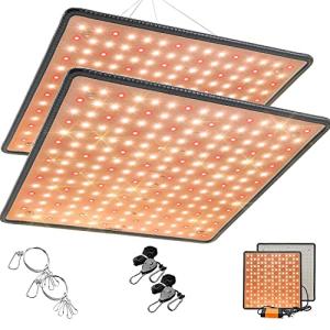 Aokson 植物育成ライト400W相当 225個 3500k 2835 SMD ライトチップ フルスペクトル 光補足 日照不足解消 省エネ 長