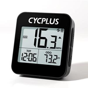 CYCPLUS GPSサイクルコンピュータ 自転車用速度計 自転車スピードメーター 走行距離メーター 防水 G1