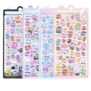 KRGNPLE ボンボンドロップシール ぷくぷくシール 2 枚 3D 浮き彫り