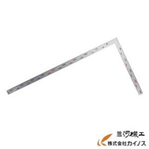 シンワ 曲尺 厚手広巾 シルバー 50cm 表裏...の商品画像
