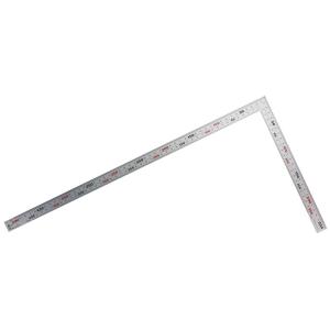 シンワ 曲尺 厚手広巾 シルバー 50cm 表...の詳細画像1