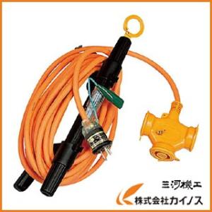ハタヤ HATAYA 防雨型2P接地付延長コード10m イエロー FX-103K-Y