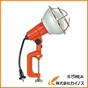 ハタヤ 防雨型 作業灯 リフレクターランプ 200W 100V 電線0.3m バイス付 RE-200｜mikwa-kiko