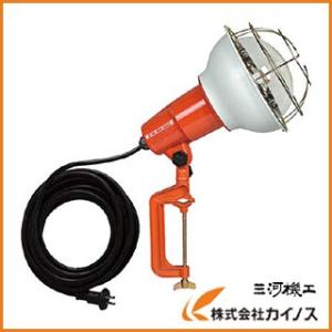 ハタヤ 防雨型作業灯 リフレクターランプ 500W 100V 電線5m バイス付 RE-505｜mikwa-kiko