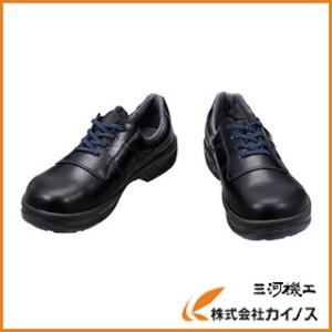 シモン 安全靴 短靴 SL11−BL黒／ブルー 24.5cm SL11BL-24.5
