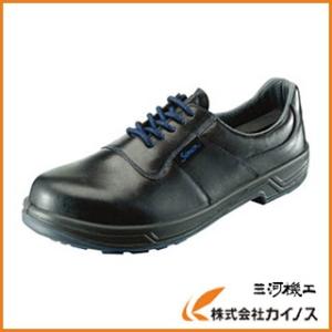 シモン 安全靴 短靴 SL11−BL黒／ブルー 24.5cm SL11BL-24.5