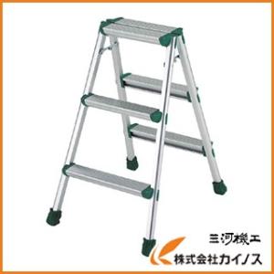 TRUSCO アルミ製踏台 軽作業用・脚カバー付 3段 TAF-3 : カイノス