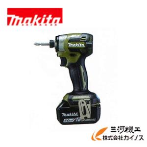 マキタ 充電式インパクトドライバ TD173DXO 18V 6.0Ah セット品 (バッテリBL18...