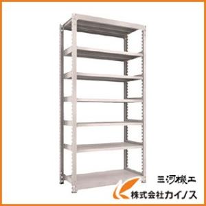 TRUSCO M5型中量棚 1200X571XH2400 6段 単体 NG M5-8466 : カイノス