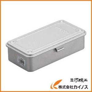 TRUSCO トランク型工具箱 W192XD109XH56 シルバー T-190SV