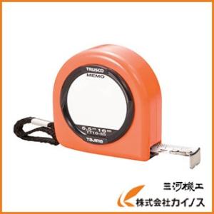 TRUSCO メモプレート付コンベックス フリータイプ 16mm幅 3.5m TT16-35