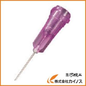 MUSASHI 2条ネジプラスチックニードル うす紫 50本入り DPN-30G-1｜mikwa-kiko