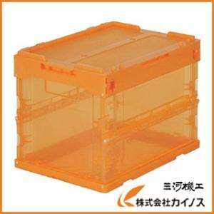 TRUSCO中山 トラスコ TRUSCO オリコン α折りたたみコンテナ スケルコン
