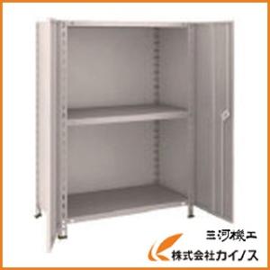 TRUSCO中山 TRUSCO 軽量棚両開扉付 875X383XH1200 天地4段 43V-T24 NG