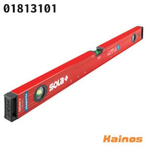 SOLA マグネティック アルミボックス水平器 全長80cm RedM380 【01813101】