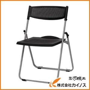 TRUSCO中山 TRUSCO 折りたたみパイプ椅子 ウレタンレザーシート貼り