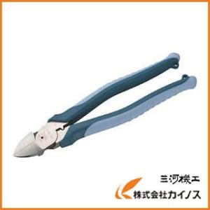 ツノダ tsunoda TTC POWER 薄刃ニッパー（偏芯テコ） エラストマーグリップ ＜PW-305DG＞ PW305DG