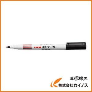 uni 三菱鉛筆／ピースマーカー／細字丸芯／黒 A5E.24｜mikwa-kiko