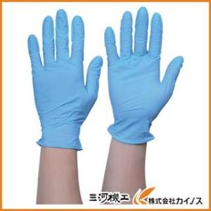 ニトリル手袋 Mサイズ ブルー ( 100枚入 ) : 爽快ドラッグ - 通販