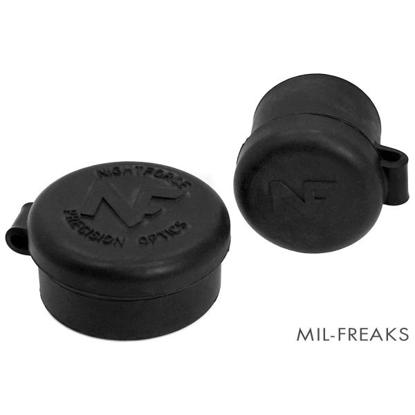 NightForceタイプ ラバーレンズキャップ + レンズプロテクターセット 40/30mm
