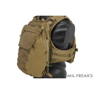 TMC Crye Precisionタイプ PACK ZIP-ON パネル 2.0 プレートキャリア バックパネル コヨーテブラウン｜ミリタリーショップ MIL-FREAKS