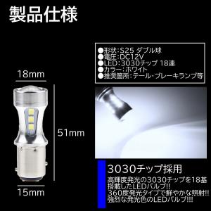 爆光LED 12V 18SMD 3030SMD...の詳細画像1