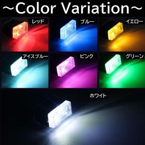 全7色 車用 車内 USB LED イルミネー...の詳細画像2