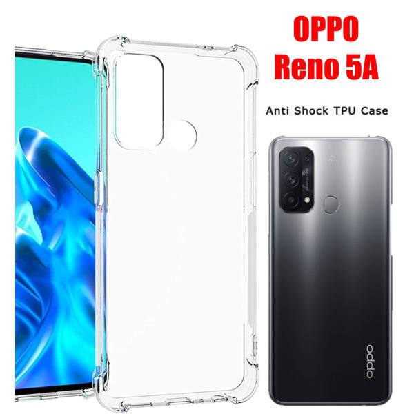 OPPO Reno5A スマホケース オッポ ケース クリア スマホケース 透明 耐衝撃 TPU 軽...