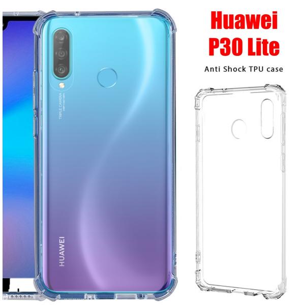 Huawei P30 Lite スマホケース ファーウェイライト ケース クリア 透明 TPU 耐衝...