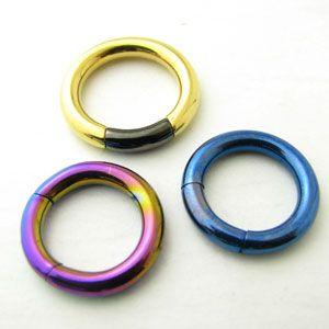 ボディピアス メタリックカラー サークルリングcir-ring-2｜miles