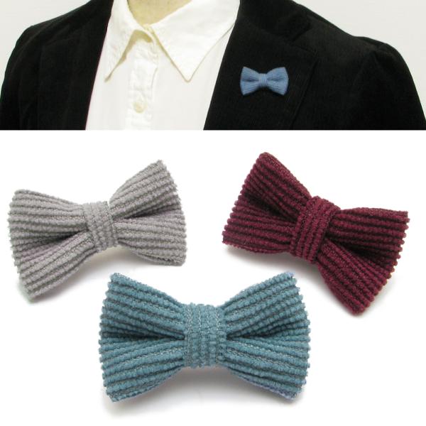 ピンブローチ ブローチ メンズ 蝶ネクタイ リボン ラペルピン レディース JS10069