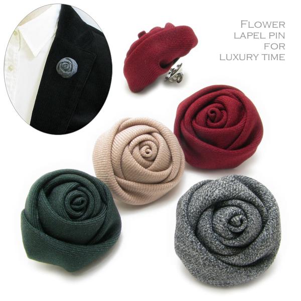 ピンブローチ ラペルピン メンズ バラ 薔薇 花 ブローチ レディース ピンズ チーフ コサージュ ...