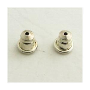 シルバー製ピアスキャッチ シリコン入りキャッチ 2個セット Silver925 p-c