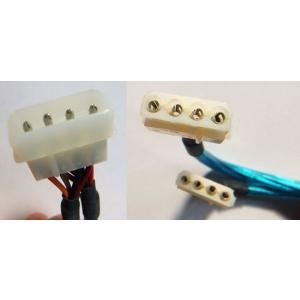 5インチ用電源2分配ケーブル/20cm(PN-...の詳細画像1