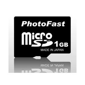 PhotoFast製microSDカード【1GB】｜milford