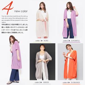 UVカーディガン レディース ロングカーディガ...の詳細画像4