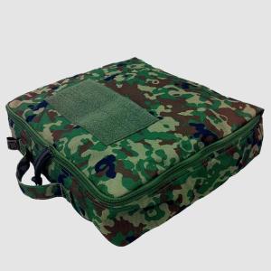 ナップサック ファスナーポケット付き 陸上自衛隊迷彩 : 迷彩