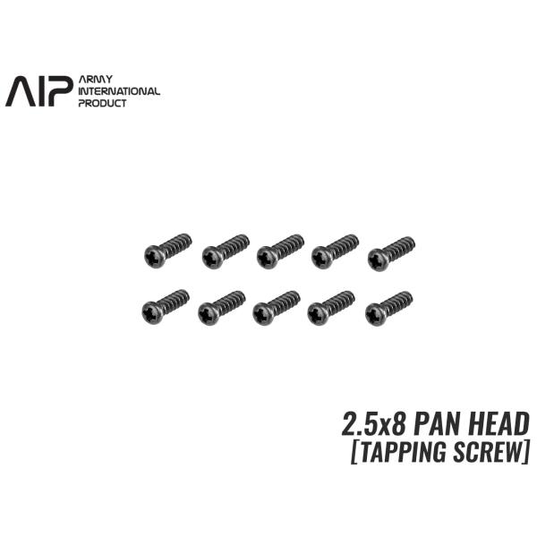 AIP-SC-08　AIP AEG M4 ホップアップチャンバースクリュー 2.5×8(鍋頭タッピン...